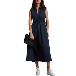 Rag & Bone Elegant Black Soraya Midi Size M Dress